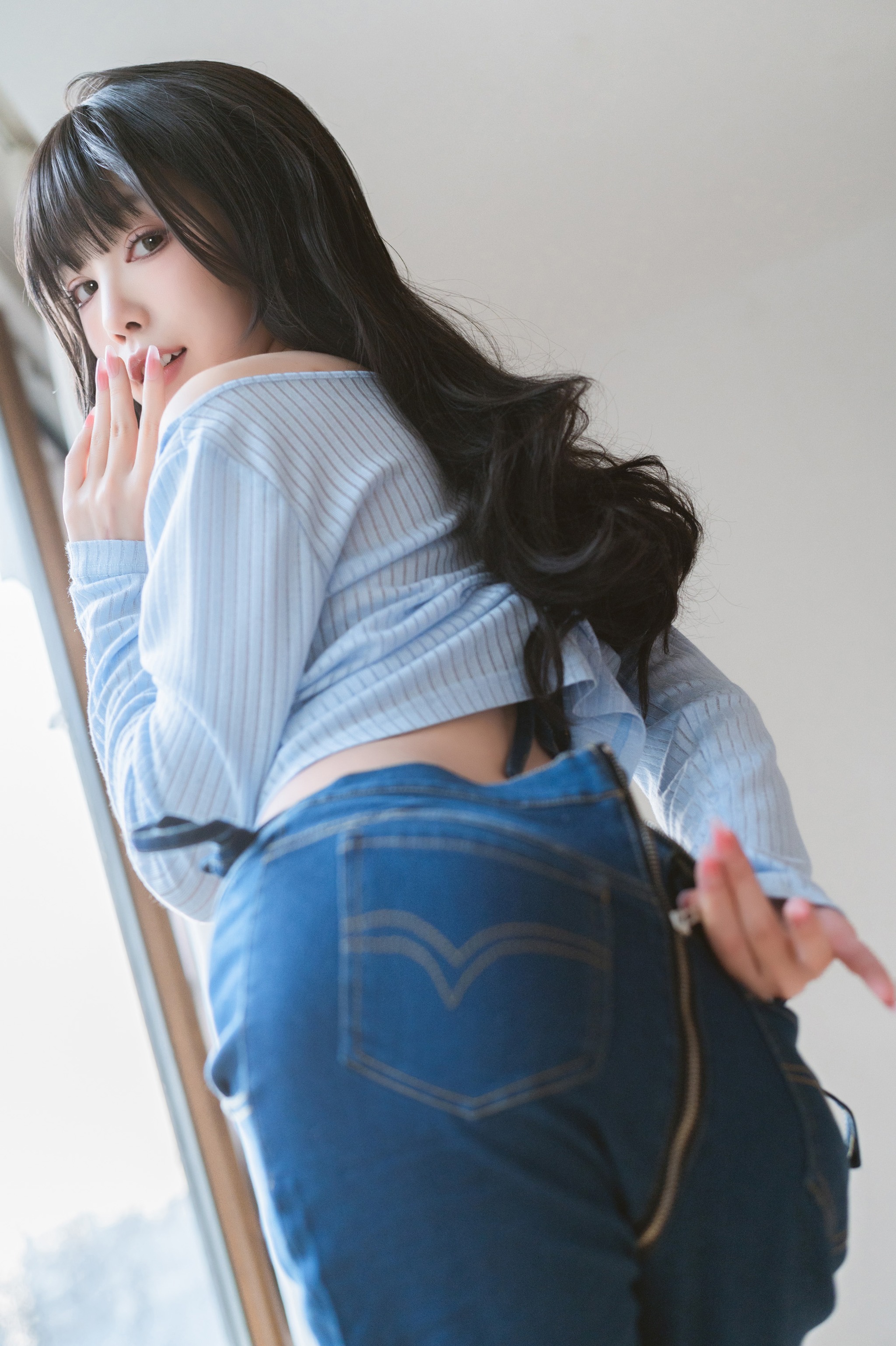 水淼Aqua - NO.138 牛仔裤 [23P]-XikXak